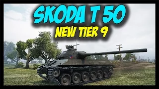 ► World of Tanks: Skoda T 50 Gameplay - New Czechoslovakian Tier 9 - Patch 9.13 Update