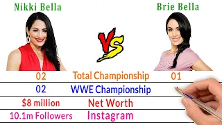 Nikki Bella Vs Brie Bella Comparison - Bio2oons