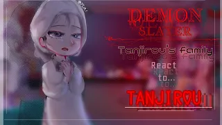 Past tanjirou's family react to future Tanjirou||Demon slayer/kny/kimetsu no yaiba||Made by Yuk!ra?