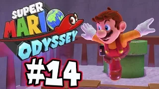 Super Mario Odyssey Part 14 I LOVE Snow Land! (Nintendo Switch) Co Op Gameplay