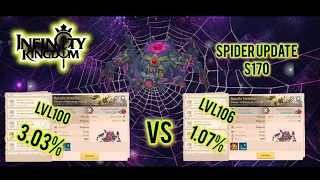 infinity Kingdom.S170 How hard is the spider ? (New Spider update )