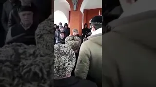 Умар Галаев на сходе ортсхой в Сагопшах