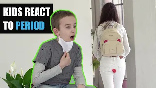 Kids React to Period 🩸 (Social Experiment)