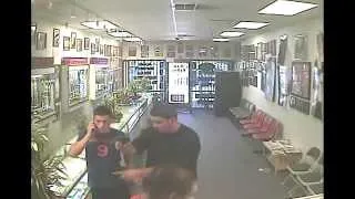 Armed attempted robbery suspects in Fresno