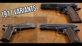 Standard MFG 1911, 1918 Colt 1911 and a Union Switch and Signal 1911