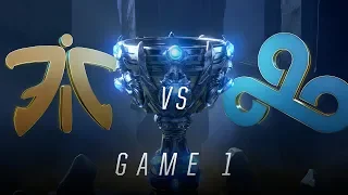 FNC vs C9 | Semifinal Game 1 | World Championship | Fnatic vs Cloud9 (2018)