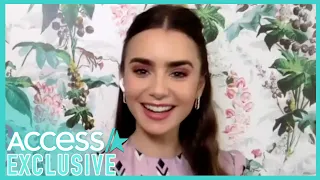 Lily Collins Reacts To 'Emily In Paris' & 'Sex And The City' Comparisons