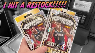 FIRST LOOK 👀: 2020-21 Panini Prizm NBA Hanger Boxes -  I HIT A WALMART RESTOCK!!