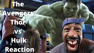 The Avengers Thor vs Hulk Reaction