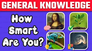 How Smart Are You? 🧠 | 50 General Knowledge Questions Quiz 🤓