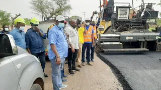 New Update on Ongoing Suame Asphalt Road Construction Project in Kumasi Ghana.