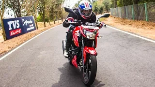 2018 TVS Apache 160 - 0-100 km/hr & Top Speed | MotorBeam