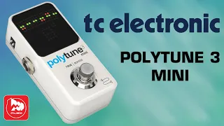 Гитарный полифонический тюнер TC ELECTRONIC POLYTUNE 3 MINI (с функцией буфера)