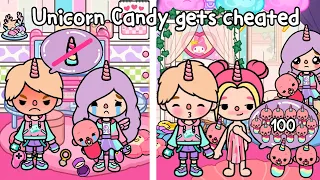 Unicorn Candy gets cheated 🦄💔 Sad Story | Toca Life Story | Toca Boca | Toca Life World