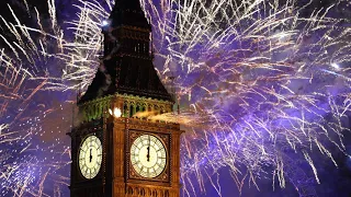 London welcomes 2024 with spectacular Fireworks 🌉🎆