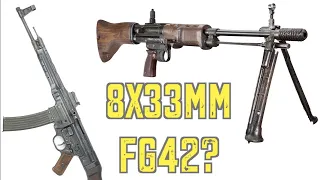 An Interesting Possibility: The FG-42 in 8x33mm Kurz?