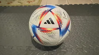 Adidas Qatar 2022 Fifa World Cup Al Rihla Official Match Ball Unboxing