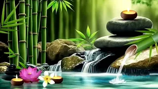 Relaxing Piano Music 🎹 Healing music for the Heart and Blood vessels, Water Sound, Zen