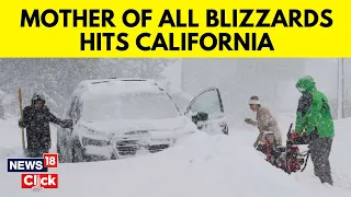 California Blizzard News | California Drivers Stranded In Blizzard With Nowhere To Turn  | N18V