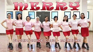 MERRY // BEGINNER LINE DANCE // Choreo CAECILIA MARIA FATRUAN // GDC MERAUKE PAPUA