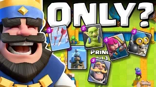 Clash Royale ვთამაშობთ ქომონების დექით #1