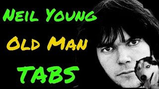 Neil Young Old Man Fingerstyle Guitar TABS!!!