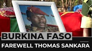 Revolutionary leader Thomas Sankara reburied in Burkina Faso