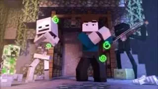 Minecraft-Top 5 Funny Minecraft Animations / Slamacow [HD]