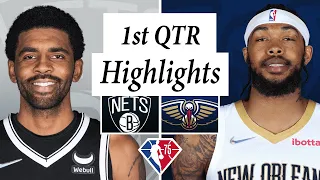 New Orleans Pelicans vs. Brooklyn Nets Full Highlights 1st QTR | January 15 | 2022 NBA Season