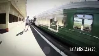 Graffiti attack in russia! TPD Crew massive train bombing