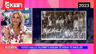 Rudina Magjistari ndan dy fotot e veçanta kur ishte në shkollë