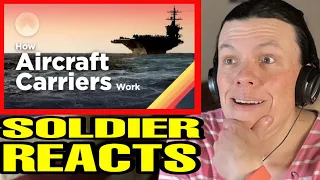 Cities at Sea: How Aircraft Carriers Work (US Soldier Reacts)