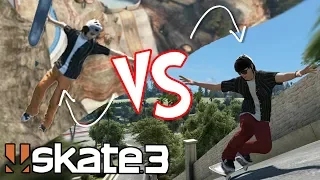Skate 3: "Trickliner" vs Realistic Skater!? ft. Nightspeeds!