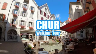 Chur Switzerland 🇨🇭 Walking Tour in 4K