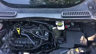 How to change a battery the right way on a 2013 Ford Escape SE