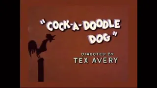 Tex Avery MGM Cartoon - Cock-A-Doodle Dog (1951) Opening And Closing [Turner Point]