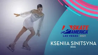 Kseniia Sinitsyna (RUS) | Women SP | Guaranteed Rate Skate America 2021 | #GPFigure