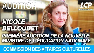 Éducation nationale : audition de Nicole Belloubet - 27/03/2024