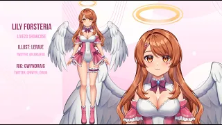 Lily Forsteria Live2D Model Showcase