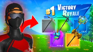The *RANDOM*  ONE COLOR PICKAXE Challenge In Fortnite!! (HARD)
