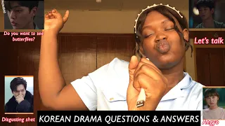 KOREAN DRAMA QUESTION TAG PART 1 |AFRICAN YOUTUBER