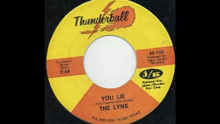 The Lynx - You Lie(1967).lyrics