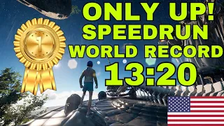 Only Up! Any% Speedrun 13:20 WORLD RECORD #1 WITH NEW DINO SKIP