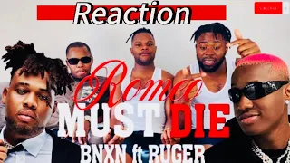 Bnxn & Ruger - Romeo Must Die (Official Video) | African Reaction By🇿🇼 x 🇨🇩
