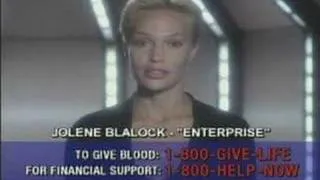 Jolene Blalock : Public service announcement - Star Trek