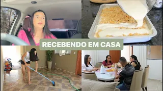 Manutenção do gel, torta de frango, recebi visita, Laura lavou a varanda| LAÍS VELOSO