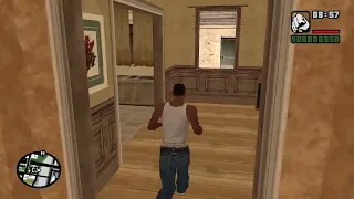 Grand Theft Auto San Andreas   Unlocked Secret Doors in the CJ's House in GTA San Andreas! Hidden Pl