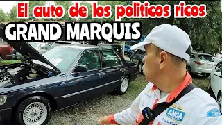 Ford grand marquis el auto de los ricos politicos mexico