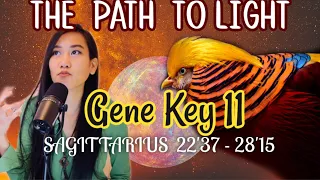 SAGITTARIUS DESTINY✨GENE KEY 11 // GATE 11 HUMAN DESIGN