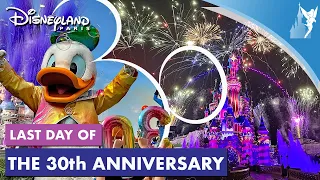 ✨ Last day of the 30th Anniversary at Disneyland Paris 30 September 2023